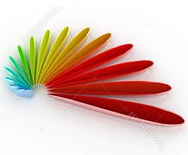 3D logo color