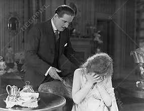 Man consoling crying woman