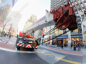 Huge crane