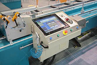 Lathe control panel