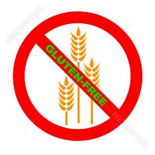 Symbol: GF Gluten-Free Text