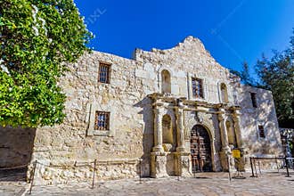 The Historic ALAMO, in Texas.