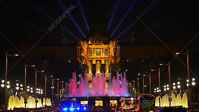 Magic Fountain in Barcelona
