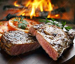 BBQ steak