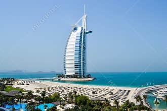 Dubai. Burj Al Arab hotel