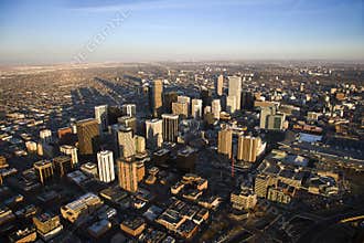 Cityscape of Denver, Colorado, USA.