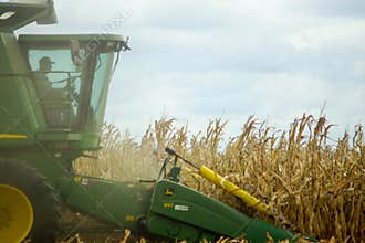 John Deere Combine