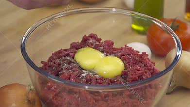 Making the force-meat at home