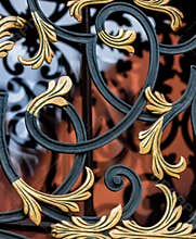 Decorative bars on window-Krakow (Cracow)- Poland-Jagiellonian University