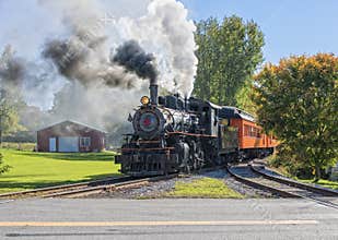 Old Vintage Steam Engine