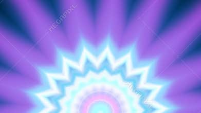Bright light Kaleidoscope rotating background