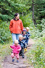 Family walk