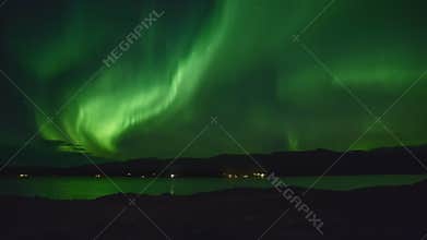 Polar lights (aurora borealis)