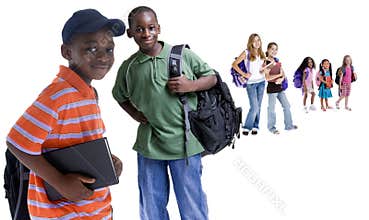 School Kids Diversity