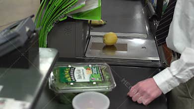 Check-out at a grocery store (4 of 9)