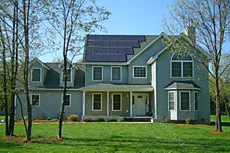 SOLAR-POWERED NEW HOME