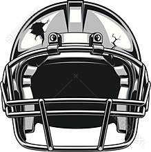 Helmet for playing football