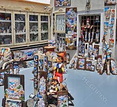 Souvenir Shop in Santorini