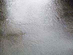 Rain Soaked Concrete