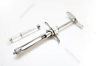 Dental Syringe with Local Anaesthetic Cartridge