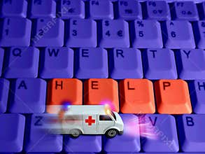 Ambulance concept - technologies healthcare