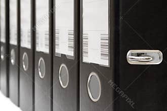 Arch Lever Files in a Row