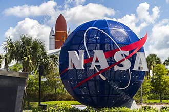 NASA Kennedy Space Center Entrance