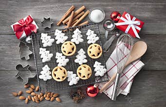 Christmas Holiday Cookies Baking