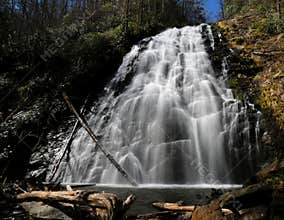 Crabtree Falls Off The Blue Ridge Parkway