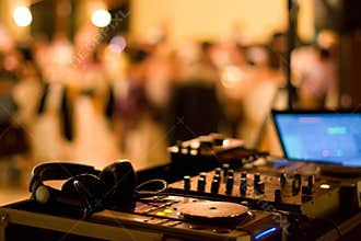 Dj mixer equipement