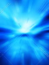 Futuristic Space Abstract Blue Background