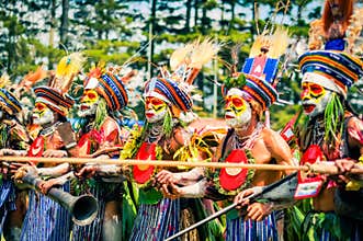 Colours in Papua New Guinea