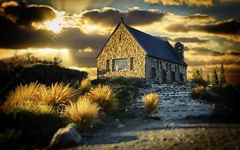 Church Lake Tekapo