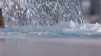 Spa hydrotherapy waterfall jet swimming pool water