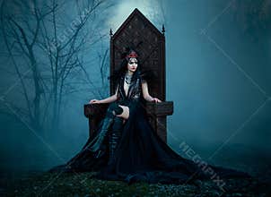Dark evil queen