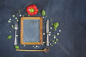 Restaurant food menu