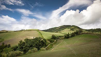 Nature green europe landscape Azores Portugal