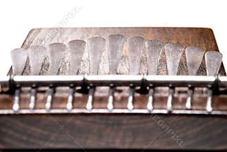 Traditional African instrument kalimba or thumb piano