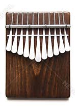 Traditional African instrument kalimba or thumb piano
