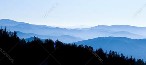Smoky Mountains Panoramic