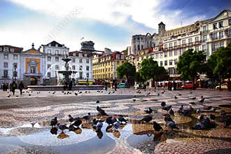 Downtown Lisbon