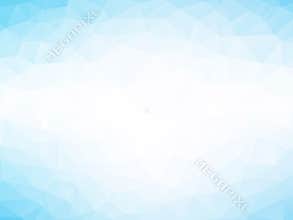 Soft blue triangles background