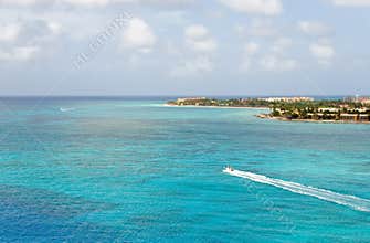 Aruba coastline