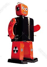 Vintage toy robot