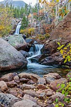Alberta Falls Rocky Mountain National Park