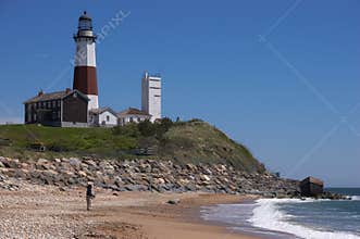 Lighthouse Fisherman
