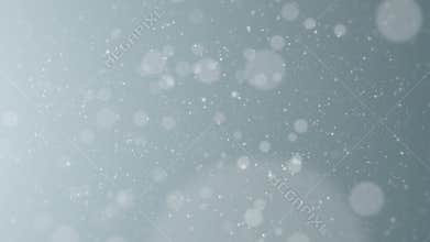 Particles business white bright glitter bokeh dust abstract background loop