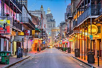 New Orleans Bourbon Street