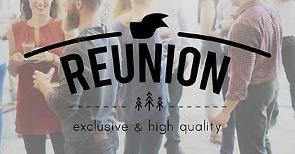 Reunion Connection Cooperation Partnership Concept