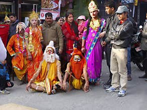 Street Festival, Hinduism Buddhism
